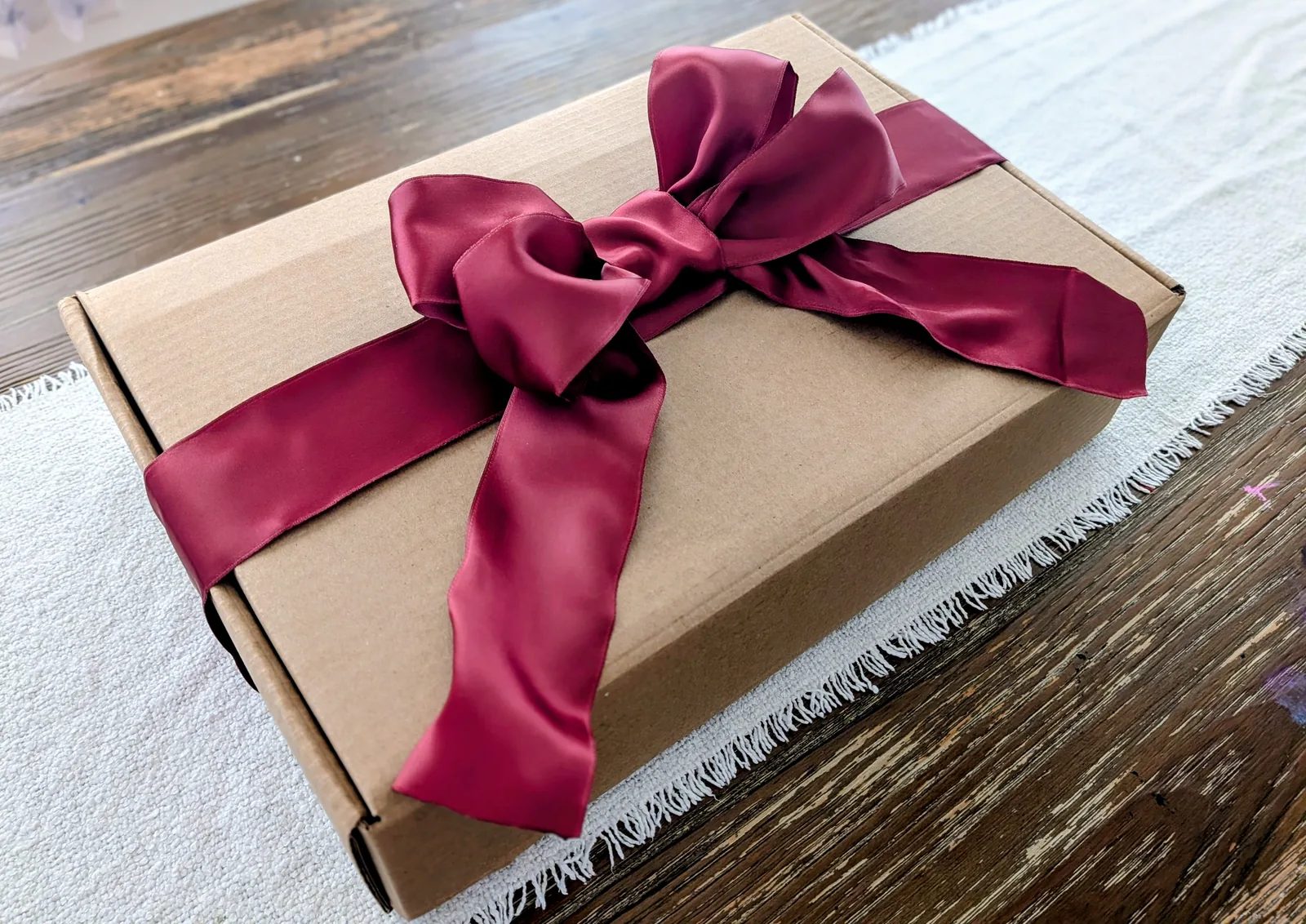Another view of the Welcome Box